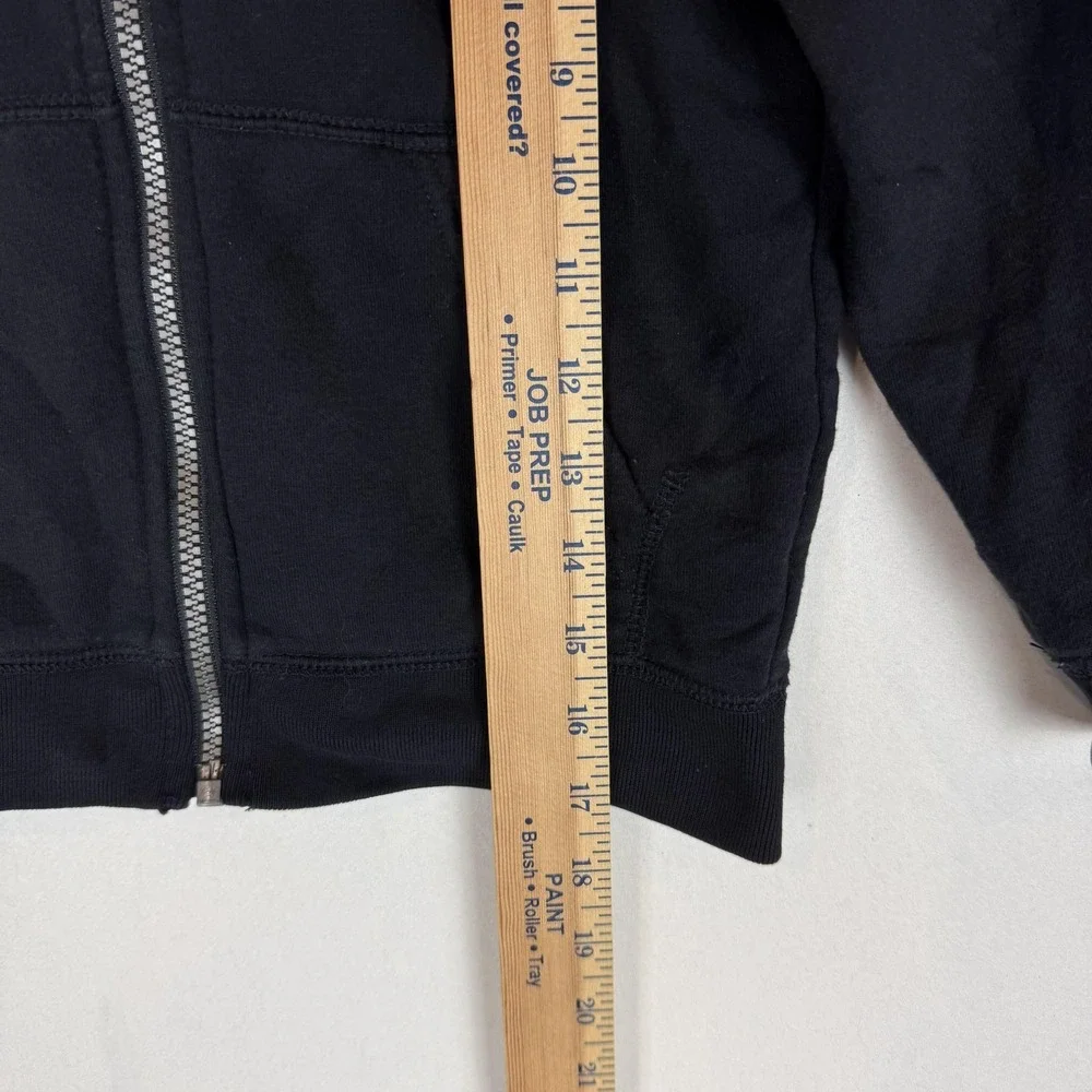 The Children's Place Hoodie Sweatshirt Kids 5T‎ Black Full Zip Fleece Pockets